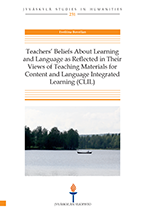 Teachers' beliefs about learning and language as reflected in their views of teaching materials ... (HUM231)