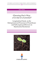 Longitudinal study on the entrepreneurial processes of franchisees and self-employed persons in stand-alone businesses (BUS133)