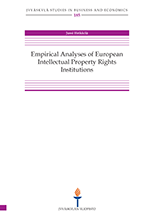 Empirical analyses of European intellectual property rights institutions (BUS185)