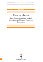 Knowing matters (HUM235)