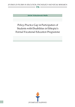 Policy-practice gap in participation of students with disabilities in Ethiopia's formal … (EDU578)