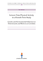 Leisure-time physical activity in a Finnish twin study (SPO195)