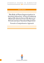 The role of piano improvisation in teaching harmony, using combined materials selected from the … (HUM249)