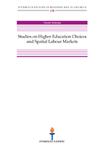 Studies on higher education choices and spatial labour markets (BUS138)
