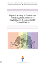 Physical activity of adolescents with long term illnesses or disabilities in reference to ICF … (SPO245)