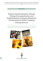 Primary student teachers' climate change conceptualization and implementation on … (EDU555)