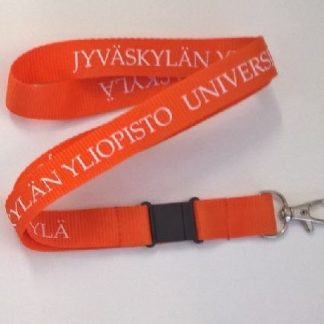 Avainkaulanauha / Keychain (JYU, orange) (PR0224)