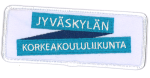 Haalarimerkki / Embroidered cloth badge (Korkeakoululiikunta) (PR0176)